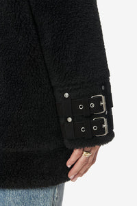 1qty NEW / FRAN COAT - BLACK