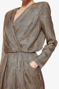 Robe mini Kate en soie - Print