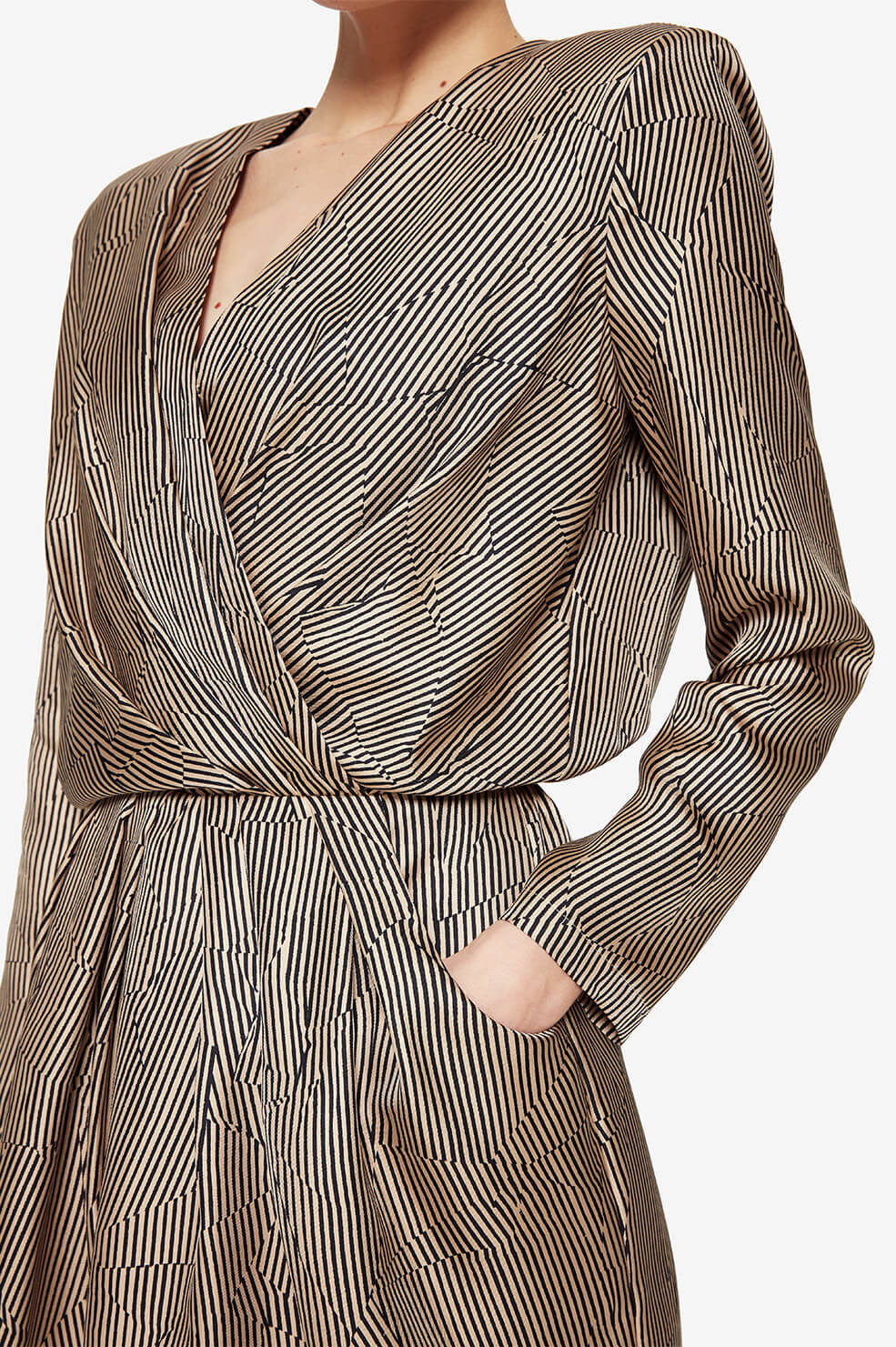 Robe mini Kate en soie - Print