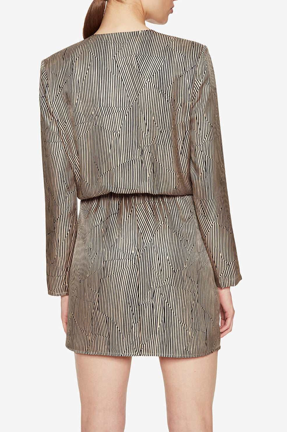Robe mini Kate en soie - Print