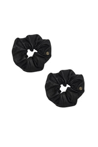 6qty NEW / LARGE GWINN SCRUNCHIE 2 PACK - BLACK
