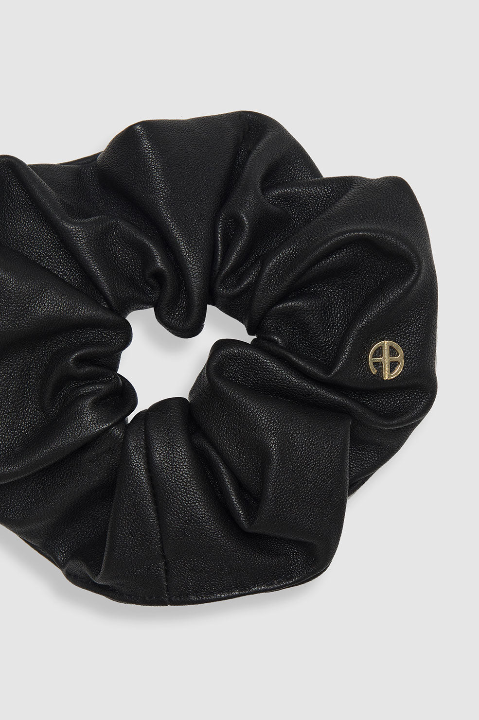 6qty NEW / LARGE GWINN SCRUNCHIE 2 PACK - BLACK