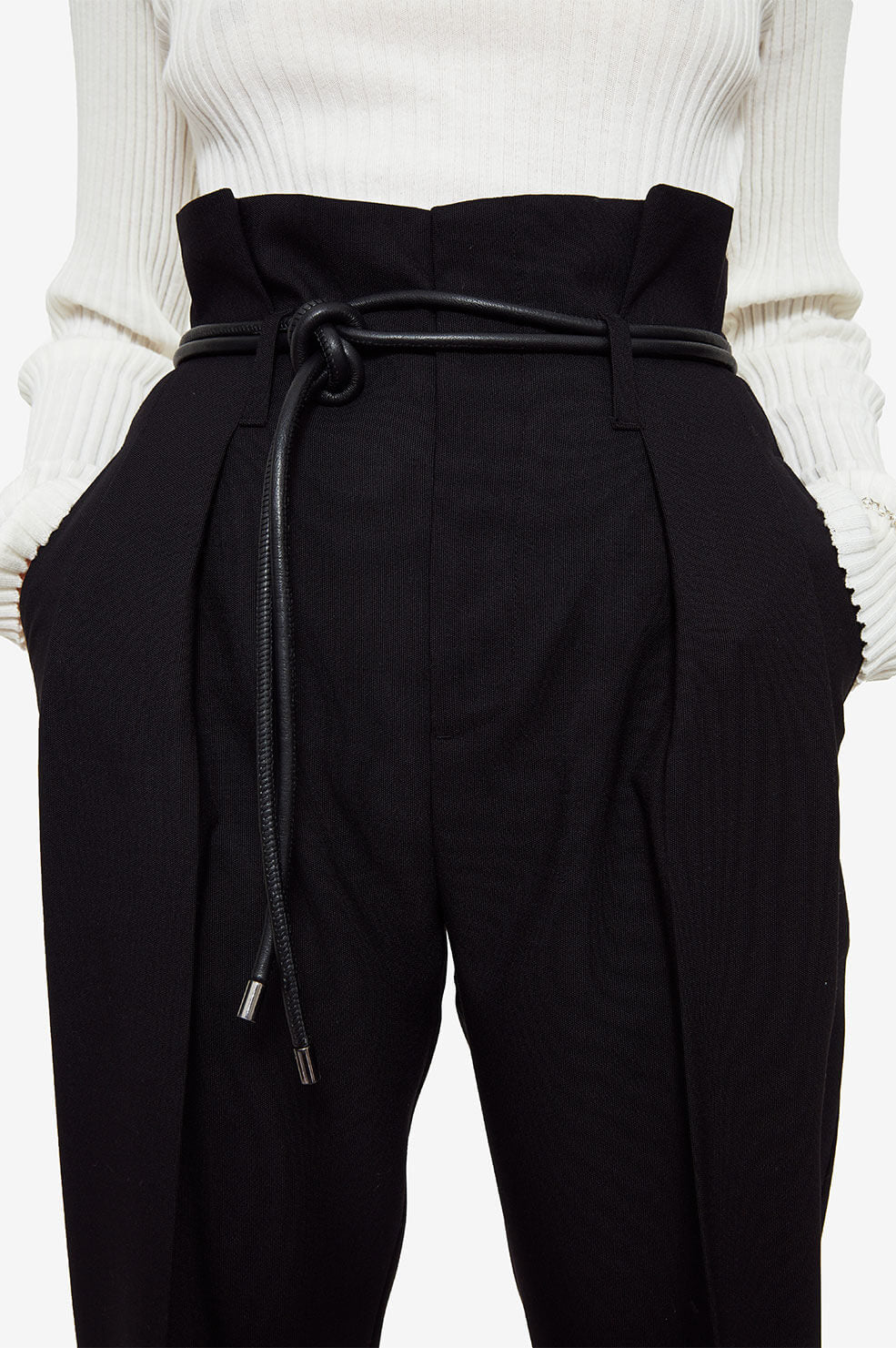 1qty NEW / YVES TROUSER - BLACK