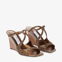 ZNO STOCK 0 / Reco 150 BRONZE Casual Wedge ANISE WEDGE 85