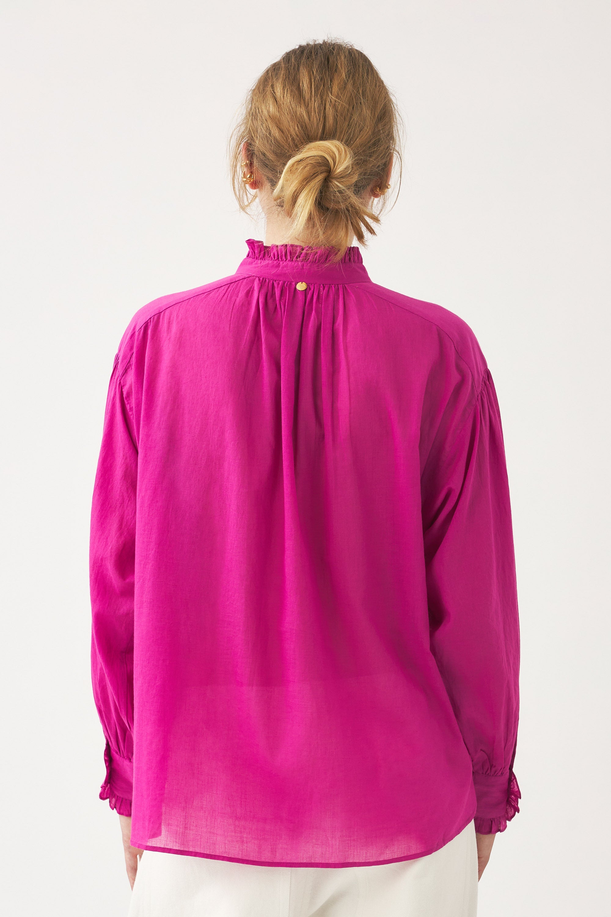 FUSHIA ANNA BLOUSE
