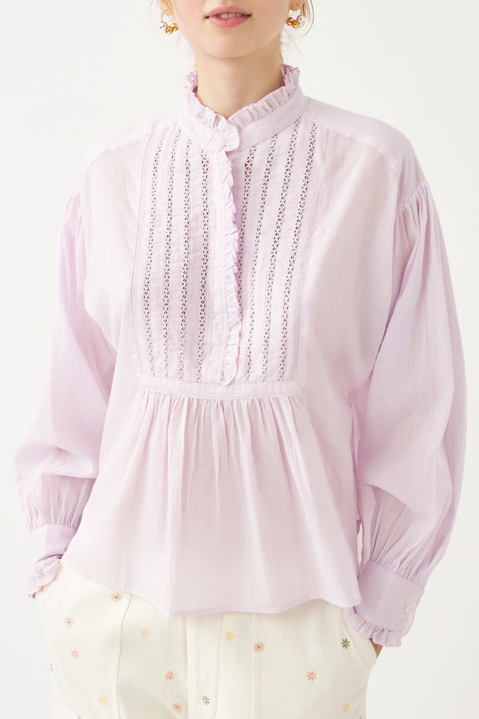 LILAC ANNA BLOUSE