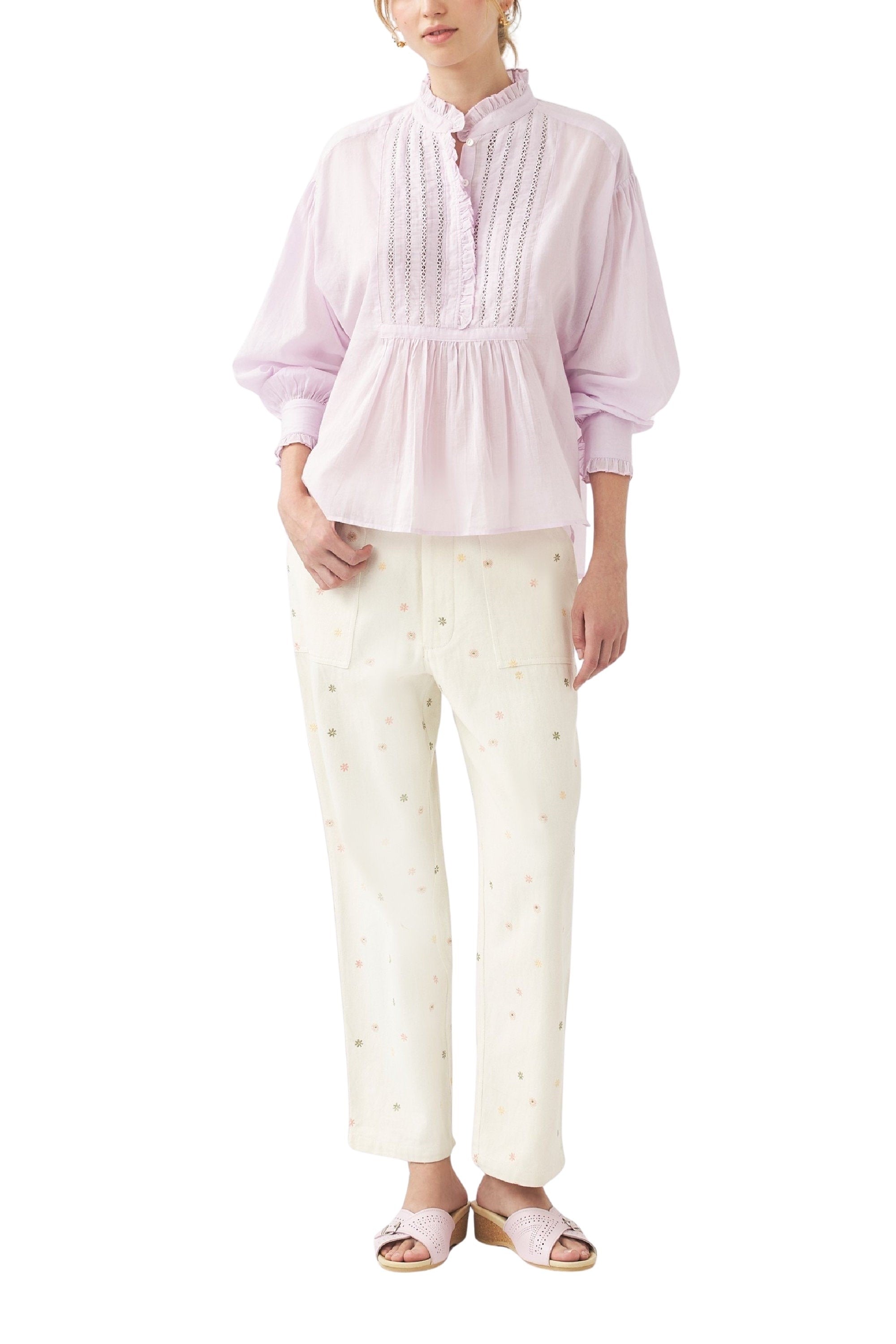 LILAC ANNA BLOUSE