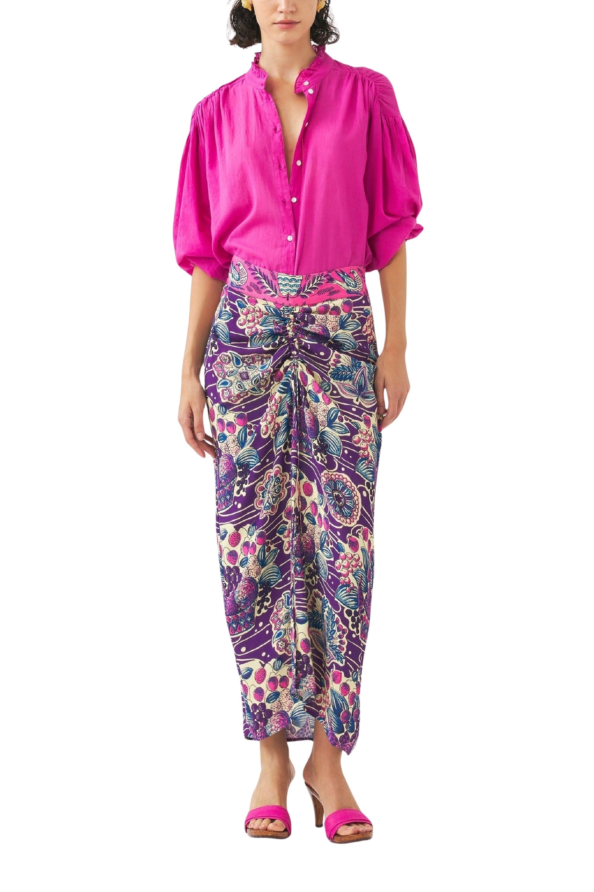 FUSHIA ANNA BLOUSE 2