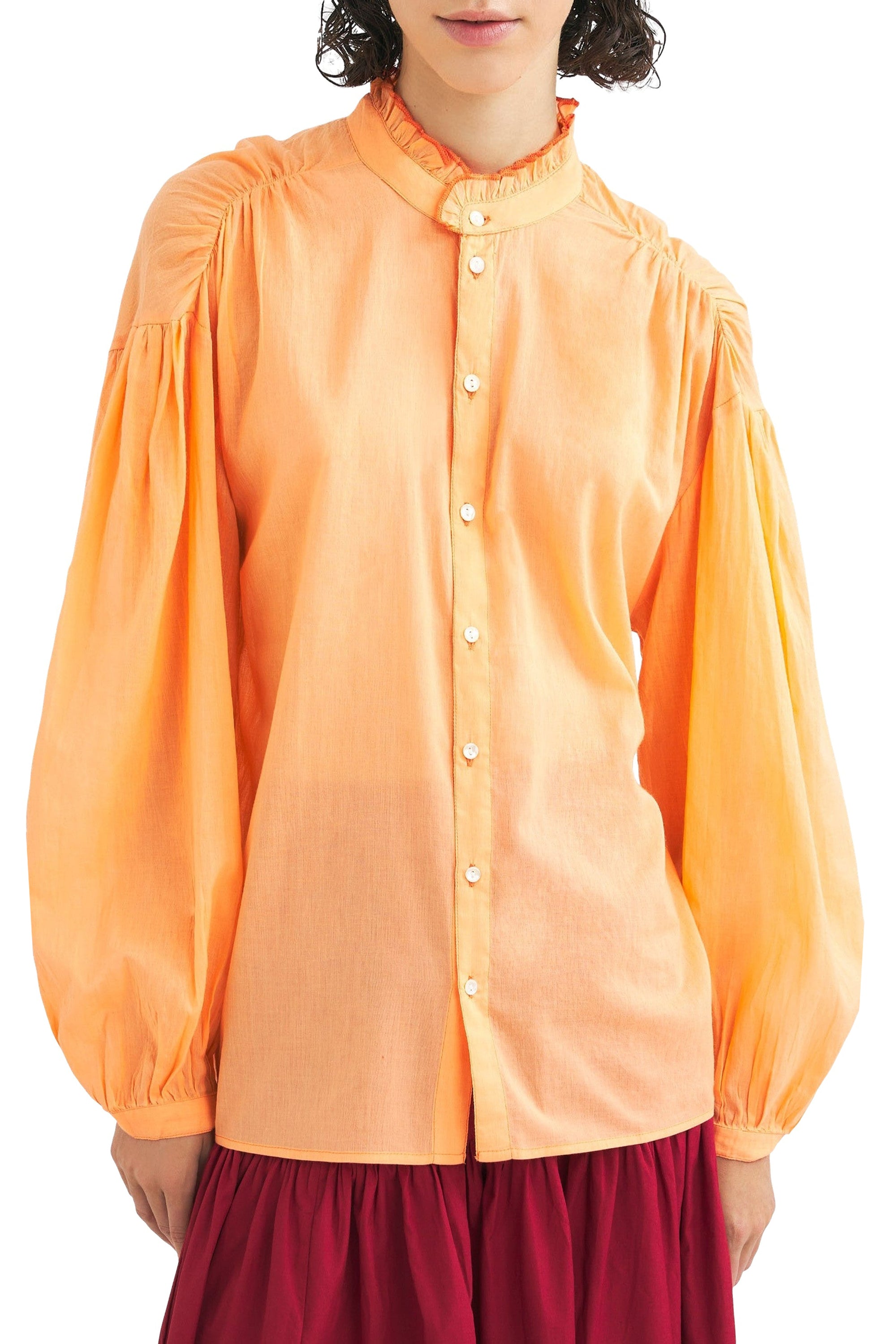 Anna blouse - Tangerine