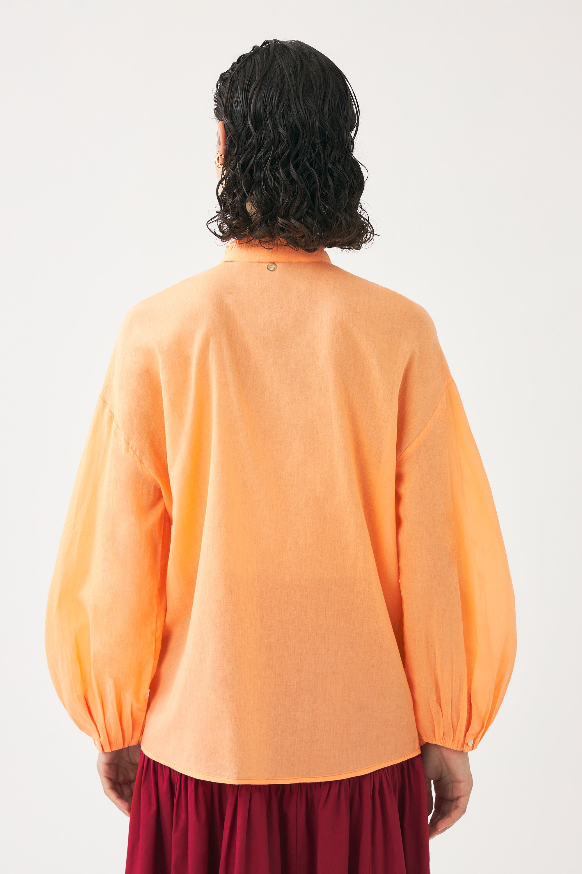Anna blouse - Tangerine