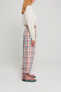 Pantalon Anne-Marie taille haute - Pink