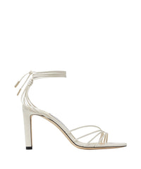 Antia 85 leather sandals - Latte