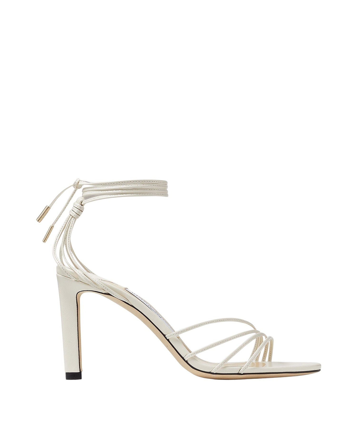 Antia 85 leather sandals - Latte