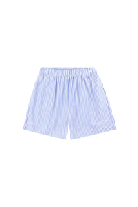 Eden Script striped boxer shorts - Blue & White Stripe