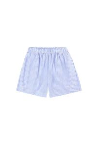 Short boxer Eden Script à rayures - Blue & White Stripe