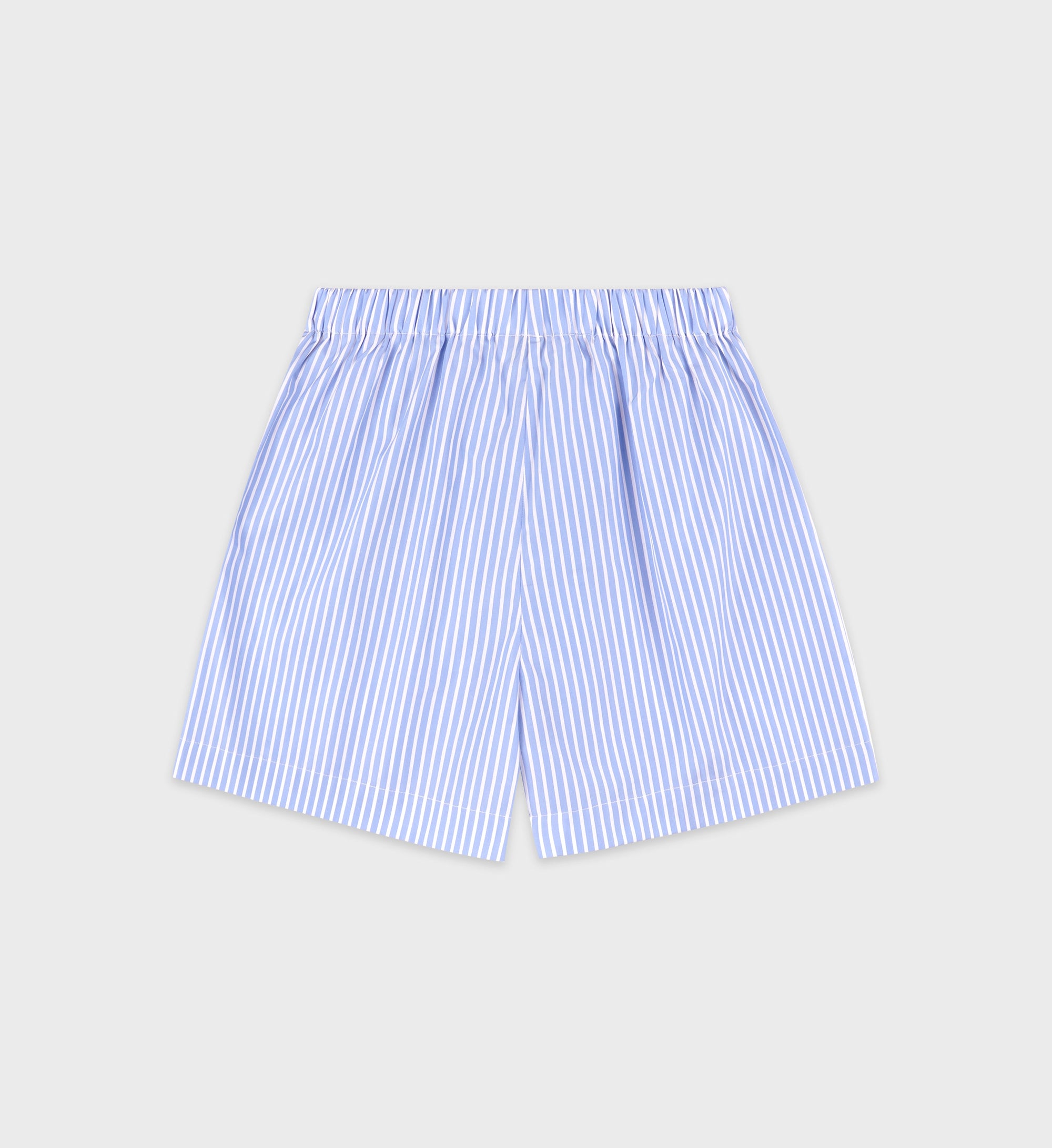 Eden Script striped boxer shorts - Blue & White Stripe