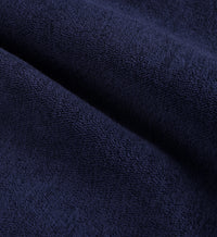 Eden Script Terry Polo Women - Navy & White