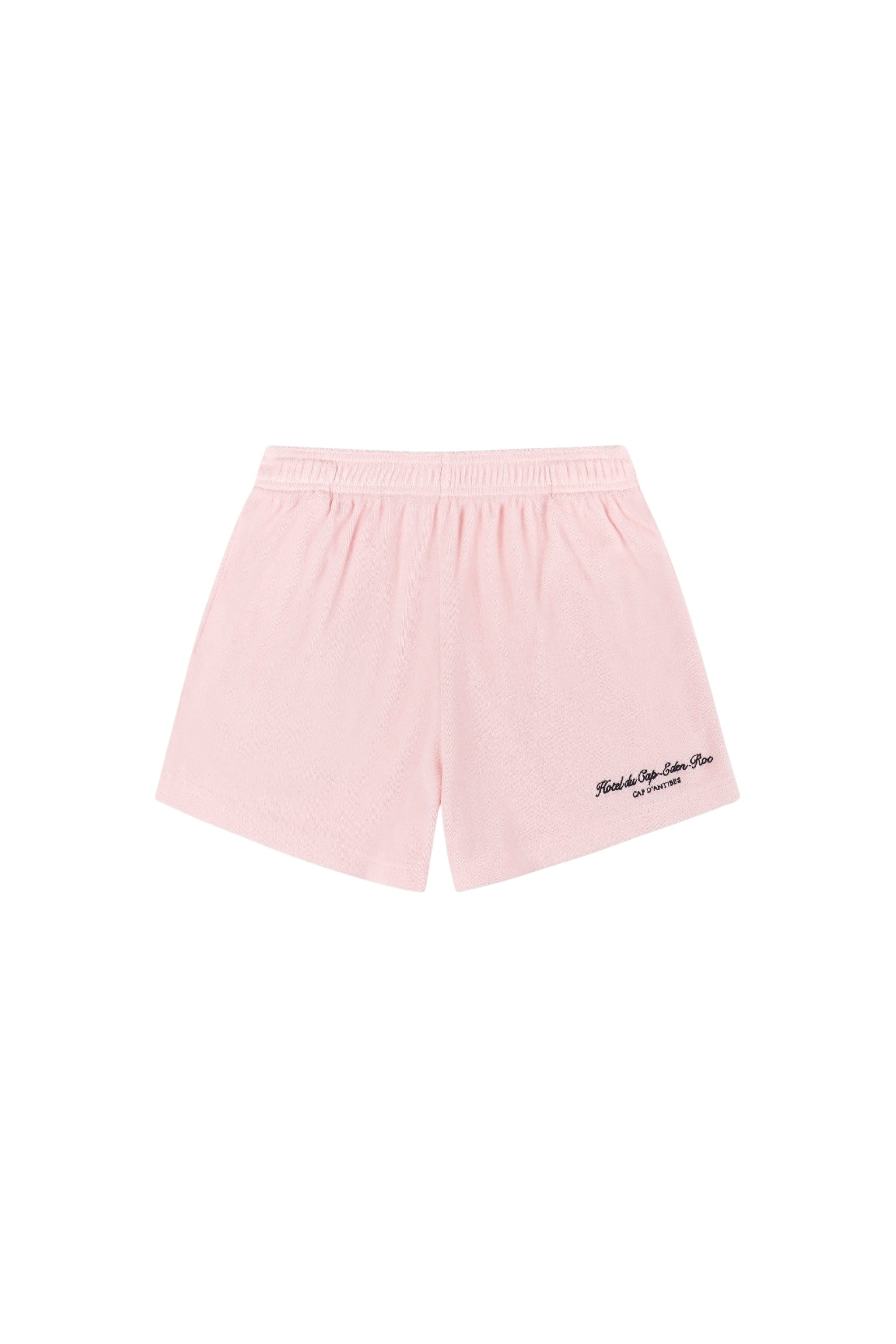 Short Eden Script en velours - Pink Dolphin