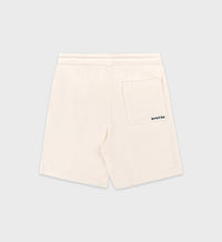Bermuda Eden Script en velours - Cream