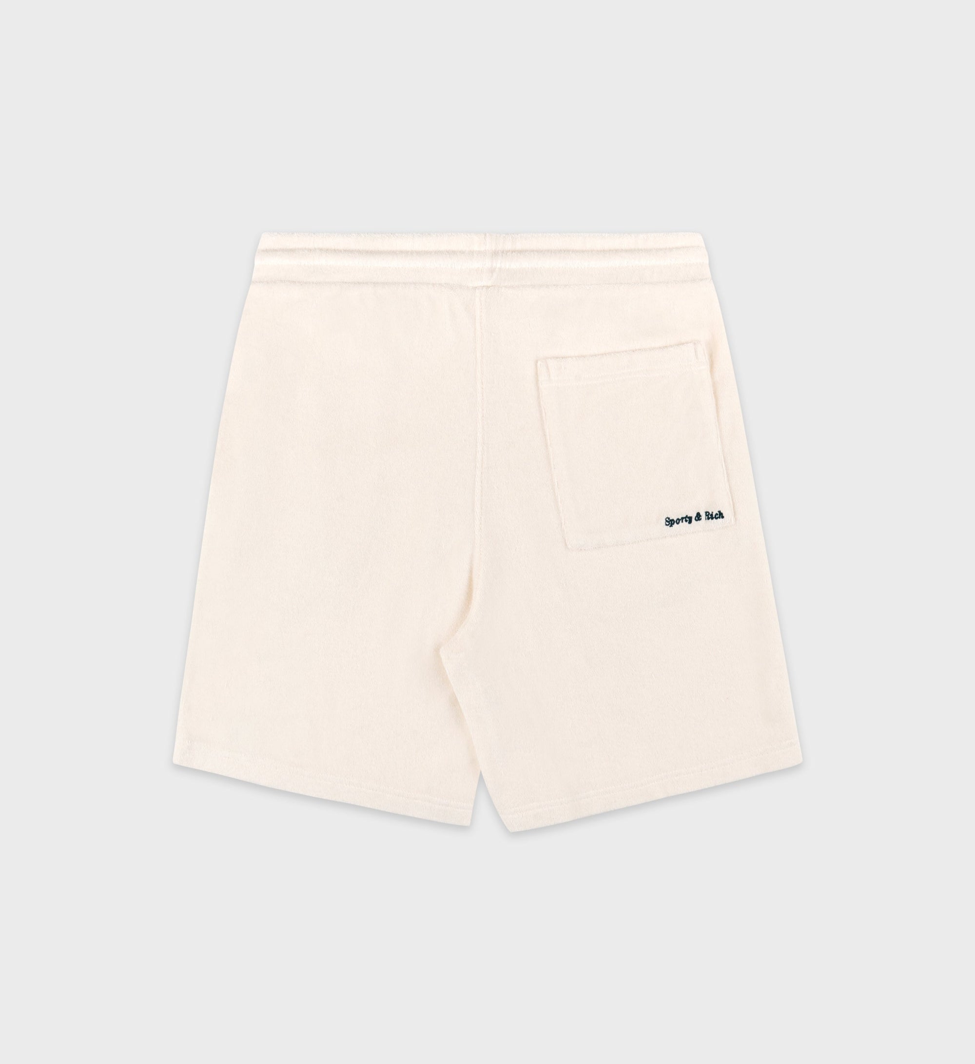 Bermuda Eden Script en velours - Cream