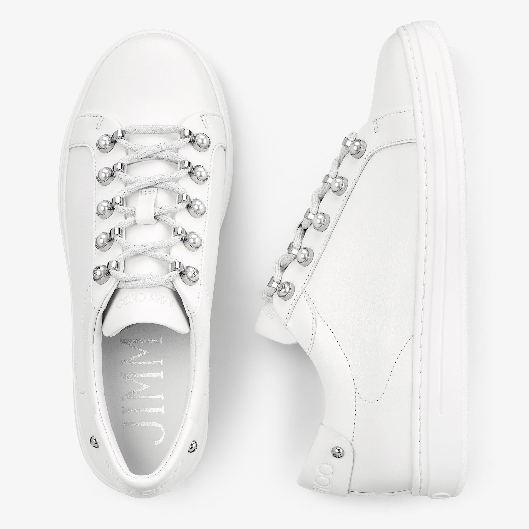 Sneakers Antibes basses en cuir - White