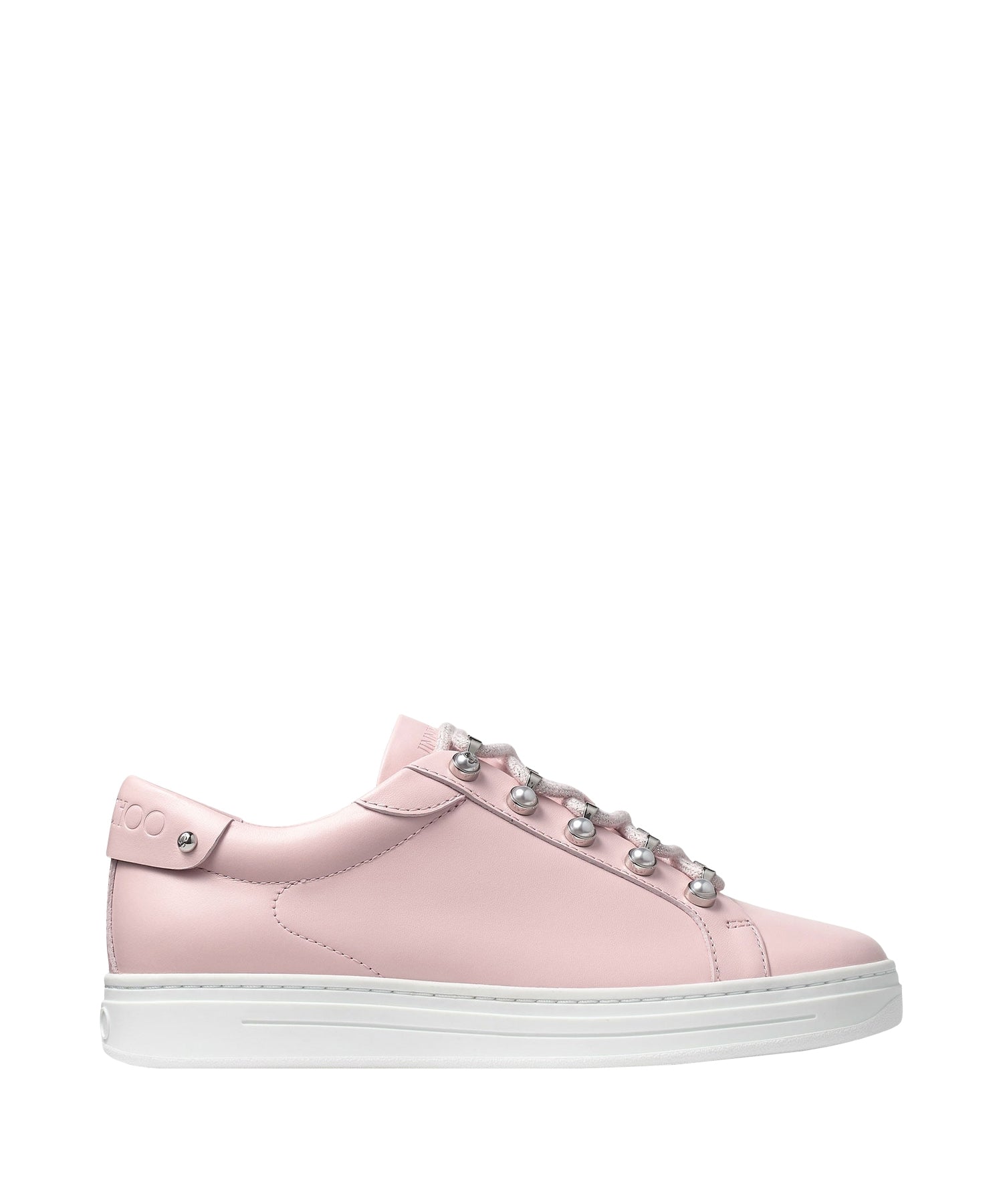 Sneakers Antibes à perles en cuir - Powder Pink
