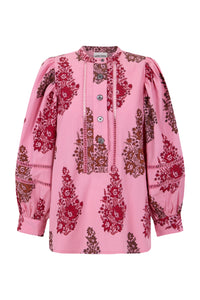 Blouse imprimée Muguet - Pink