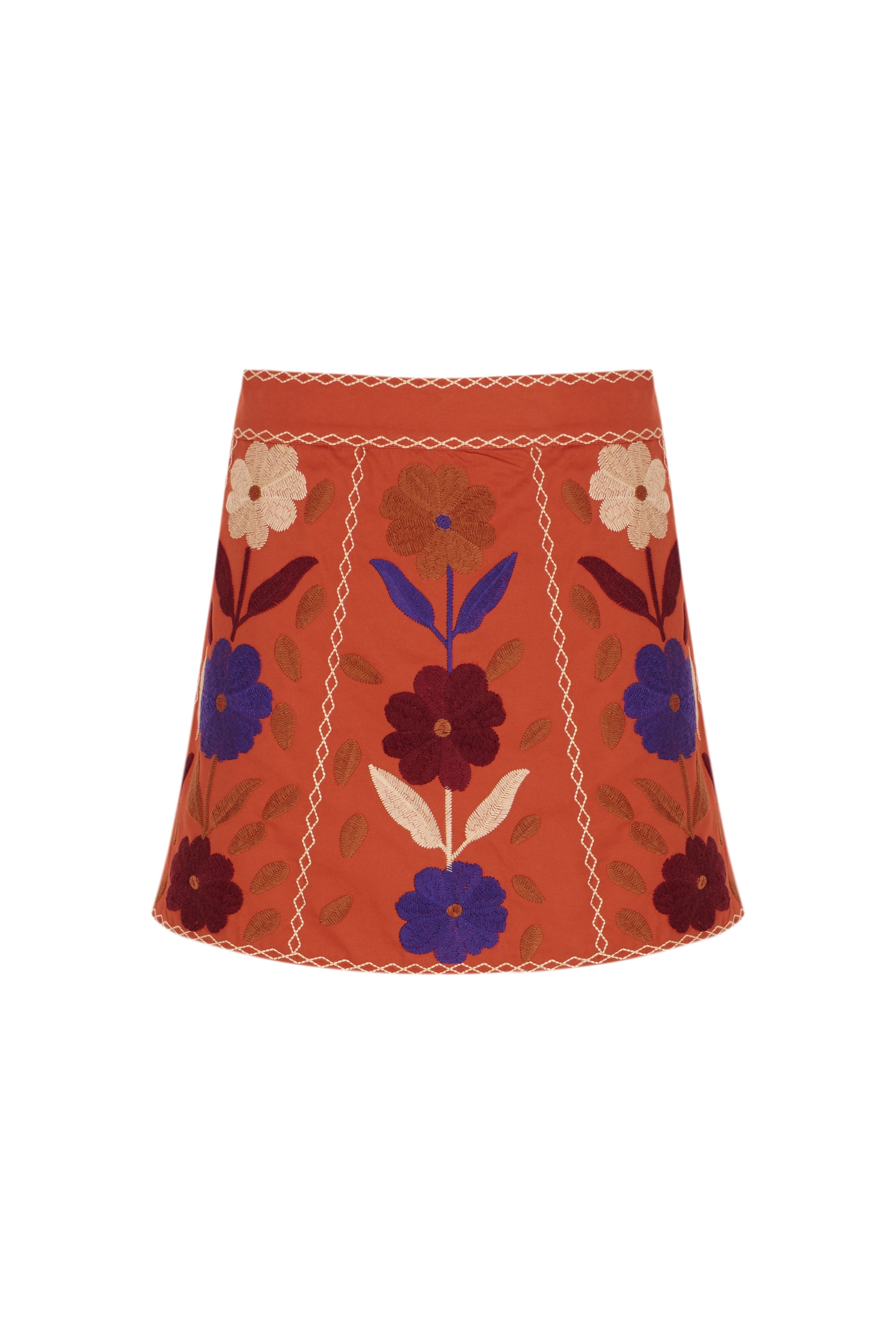 RUST TADY SKIRT