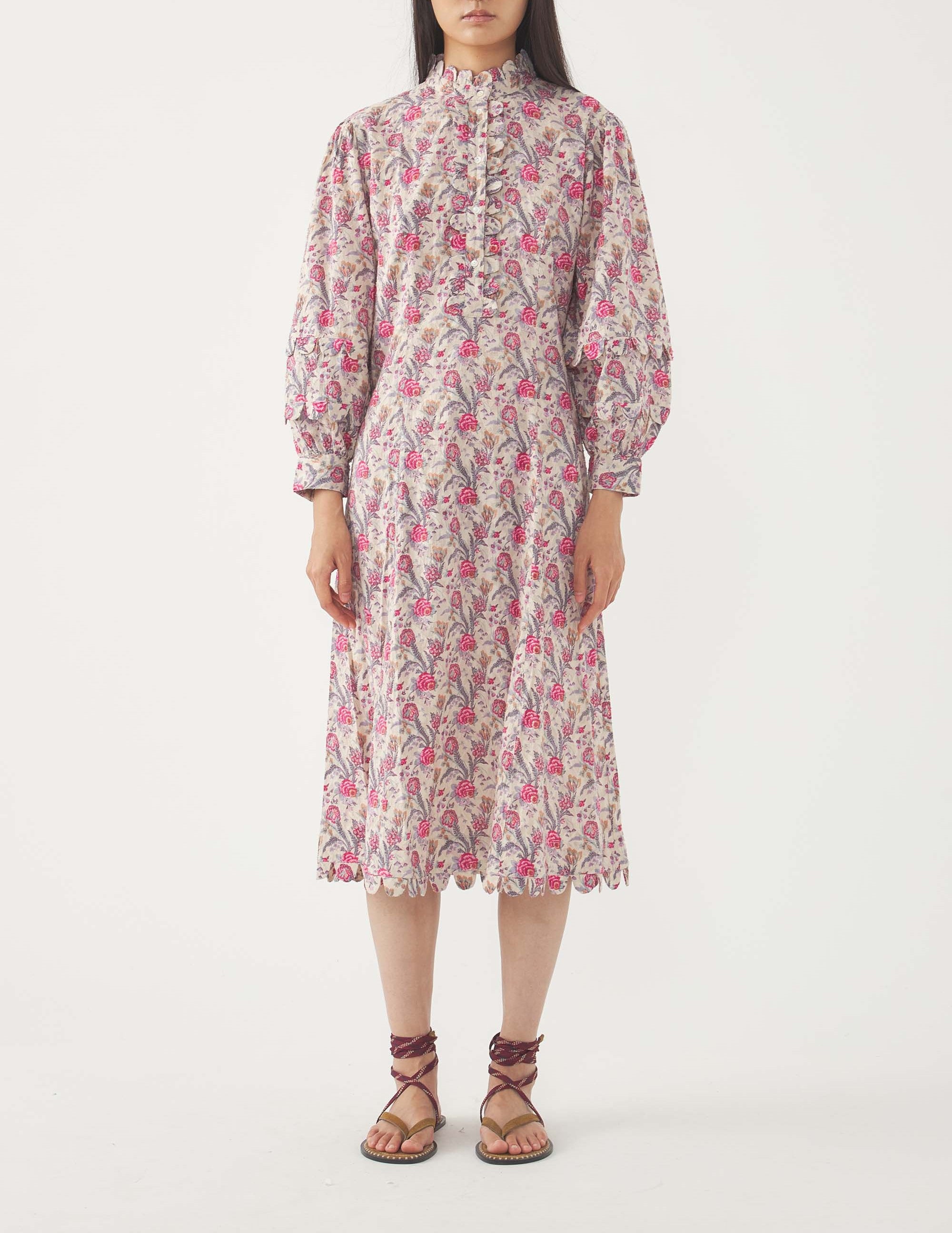 MULTICO ANTONIA LONG DRESS
