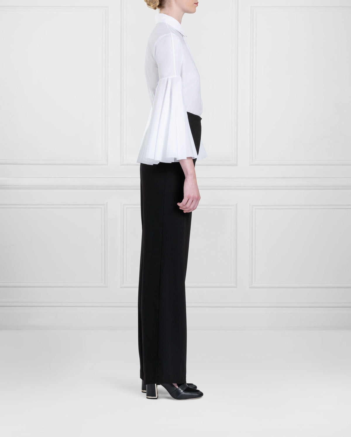 Chemise Antonina à manches longues - White