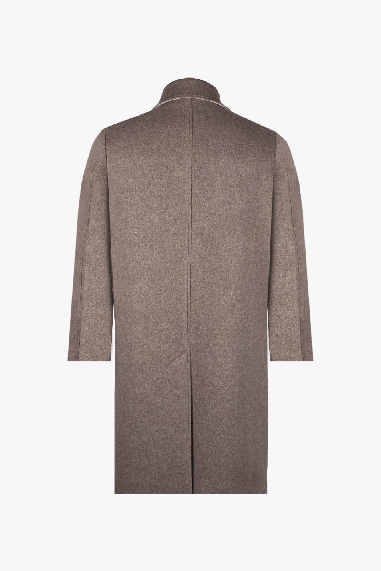 Manteau en cachemire - Taupe & Chalk