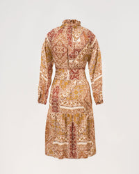 Robe ml imprim? viscose - Multicolore
