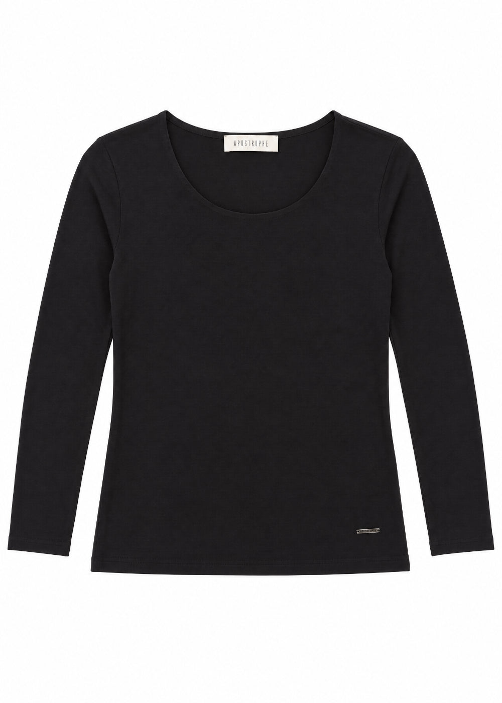T-shirt col rond - Marine