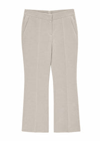 Pantalon droit lin - Ficelle