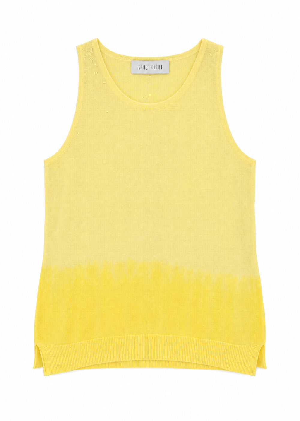 Top tie and dye - Jaune Clair