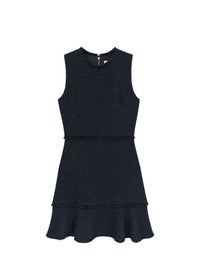 Robe courte sans manches - Marine