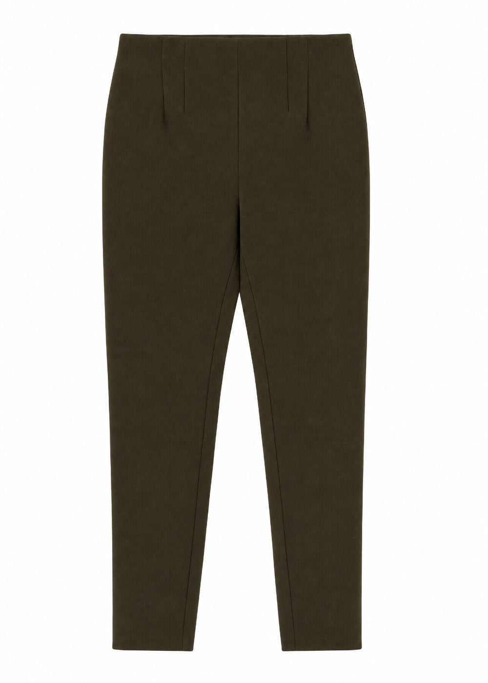 Pantalon zippe cote - Kaki