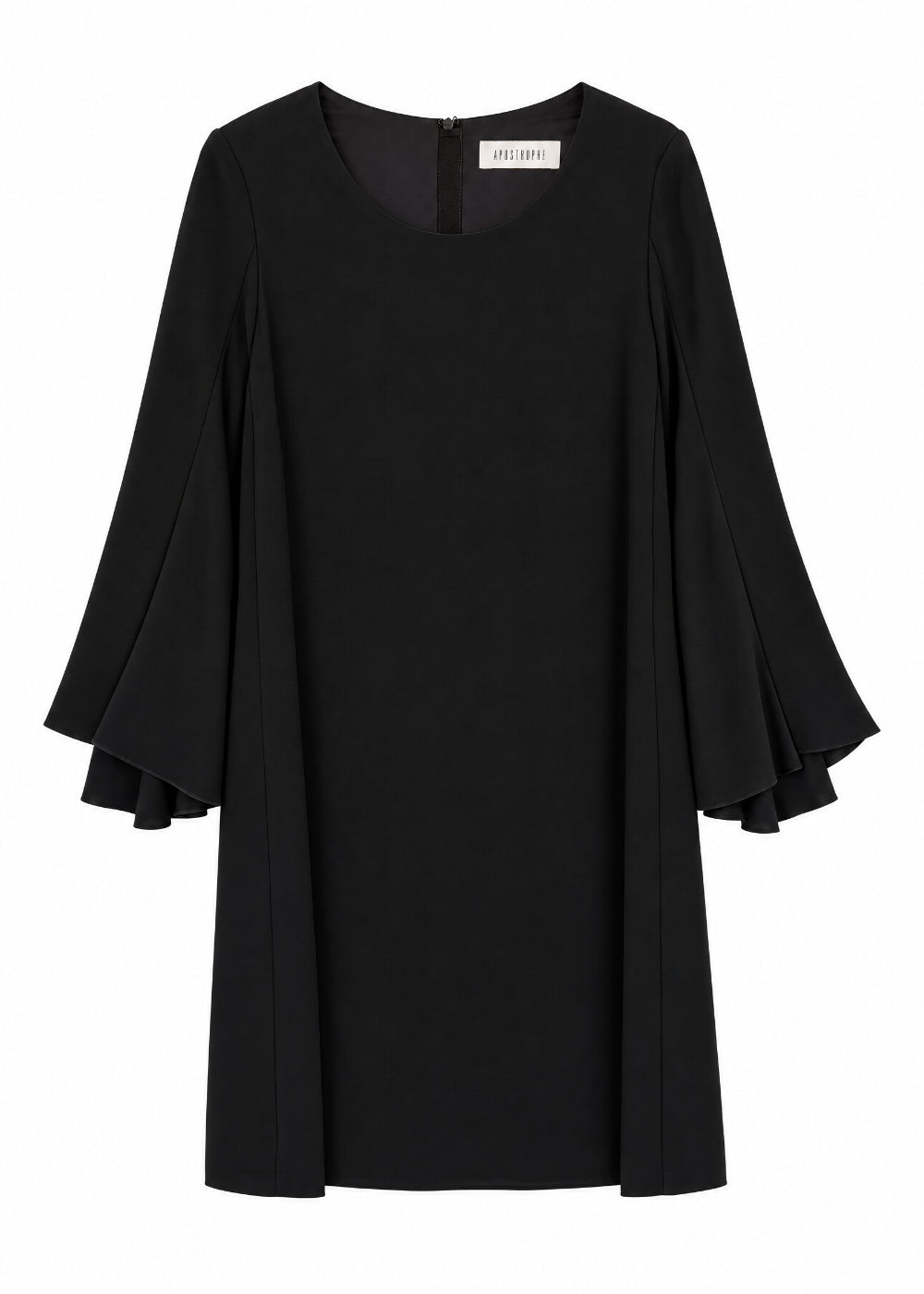 Robe envers satin - Marine