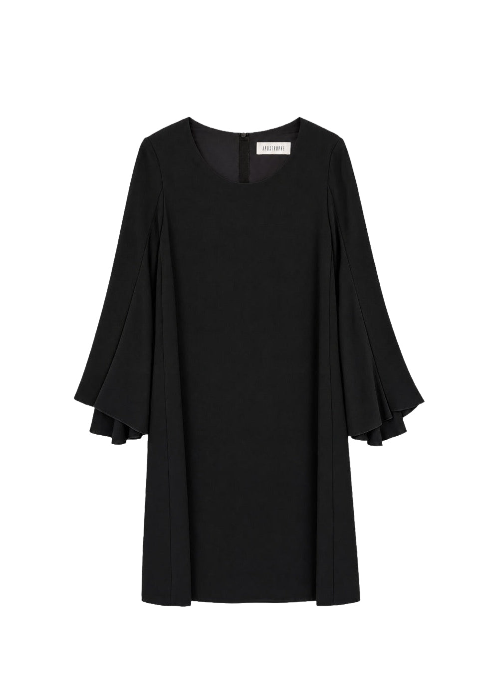 Robe ample à manches évasées - Marine