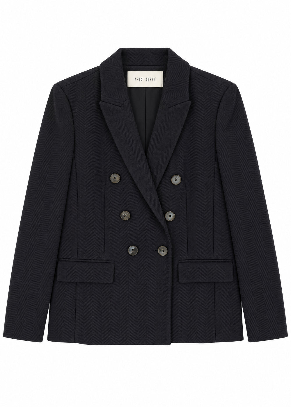 Veste blazer double boutonnage - Marine