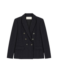 Double-breasted blazer - Navy