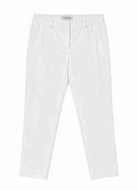 Pantalon coton avec passants - Blanc Optique