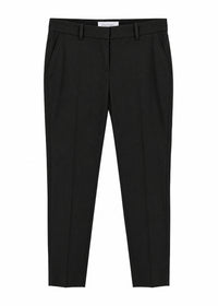 Pantalon coton avec passants - Noir
