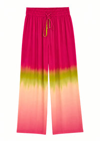 Pantalon taille elastique - Multicolor