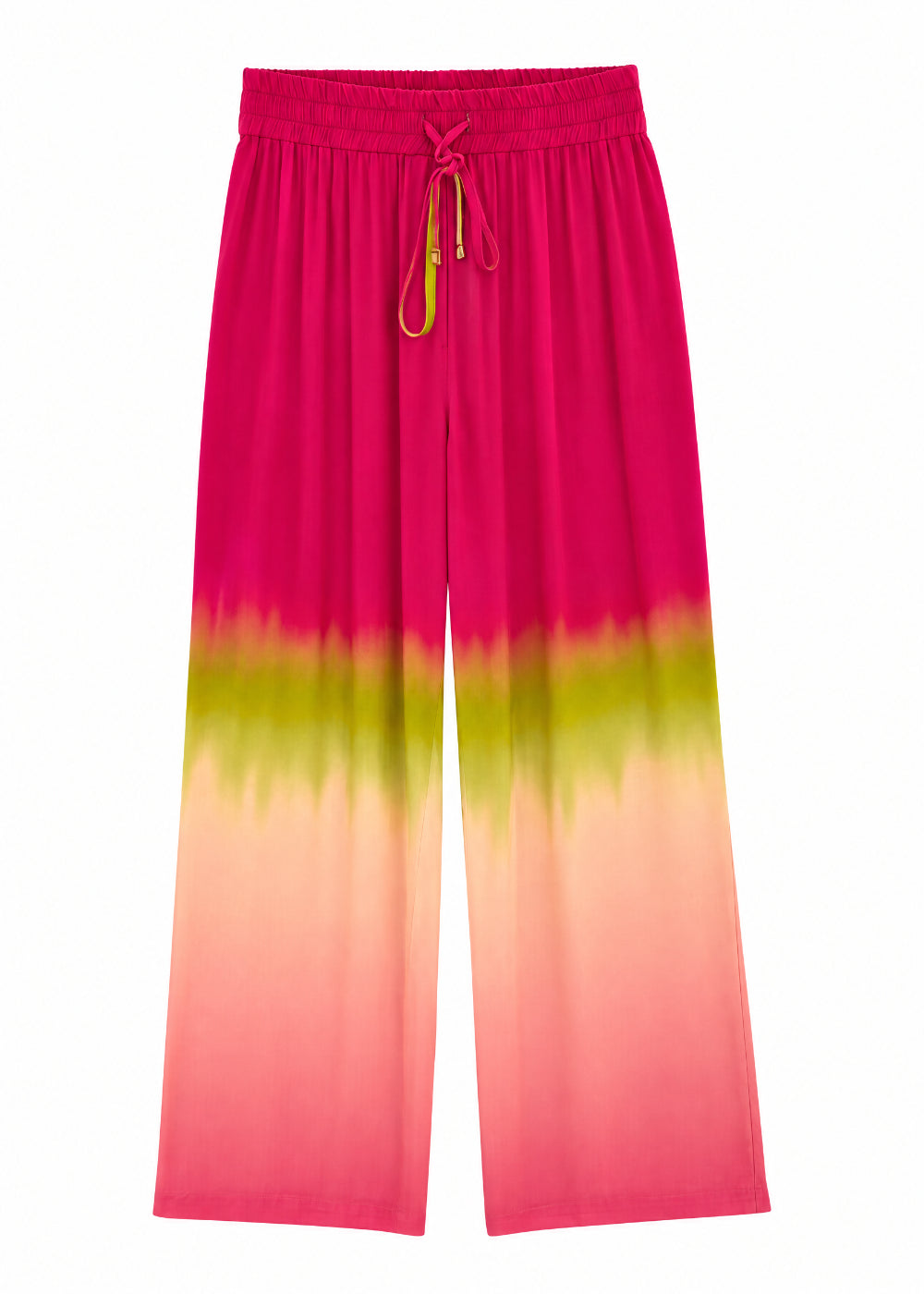 Pantalon taille elastique - Multicolor