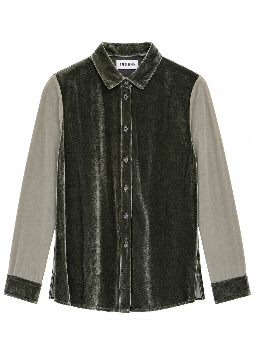 Chemise bi matiere - Elephant