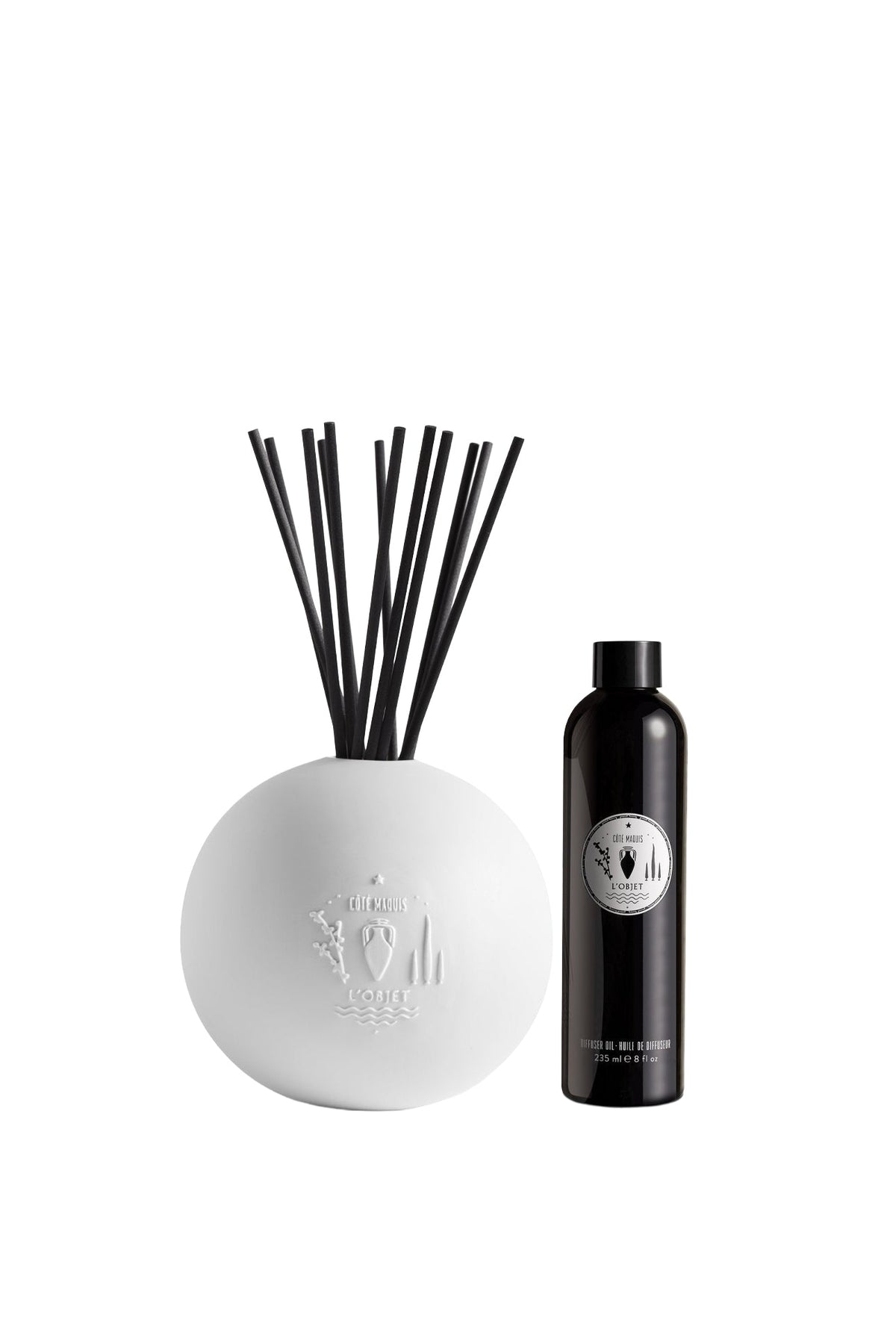 Set diffuseur Apothecary en porcelaine - Côté Maquis