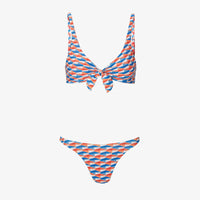 Haut de bikini de bain Apia à imprimé - Paprika & Sky