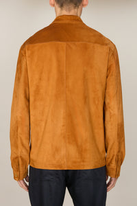 Surchemise en cuir - Tobacco