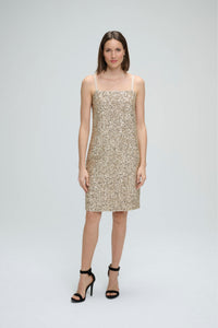 Robe sans manche - Or Mat